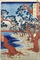 Coast of Maiko Harima Provine - Utagawa or Ando Hiroshige