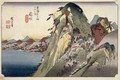 Hakone Lake Scene from the series 53 Stations of the Tokaido - Utagawa or Ando Hiroshige