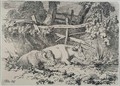 Cattle Resting - Robert Hills