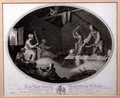 The Common Method of Beetling Scutching and Hackling the Flax plate IV of The Linen Manufactory of Ireland Plate IV - William Hincks