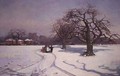 A Sunny Winter Landscape - Frank Hind