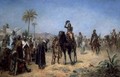 Napoleon Arriving at an Egyptian Oasis - Robert Alexander Hillingford