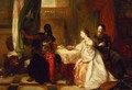 Othello Relating His Adventures to Desdemona - Robert Alexander Hillingford