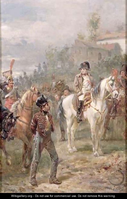 Napoleon and his Troops - Robert Alexander Hillingford