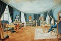 An Artists Room in Vienna - Ludwig Hild