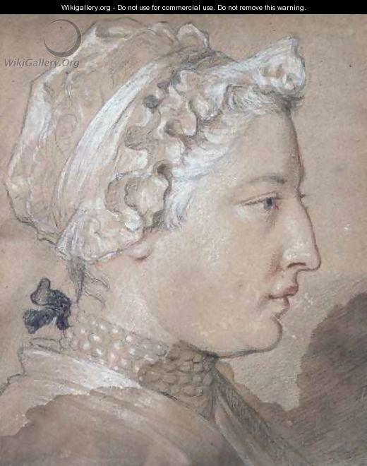 Mary Fitzwilliam Countess of Pembroke - William Hoare