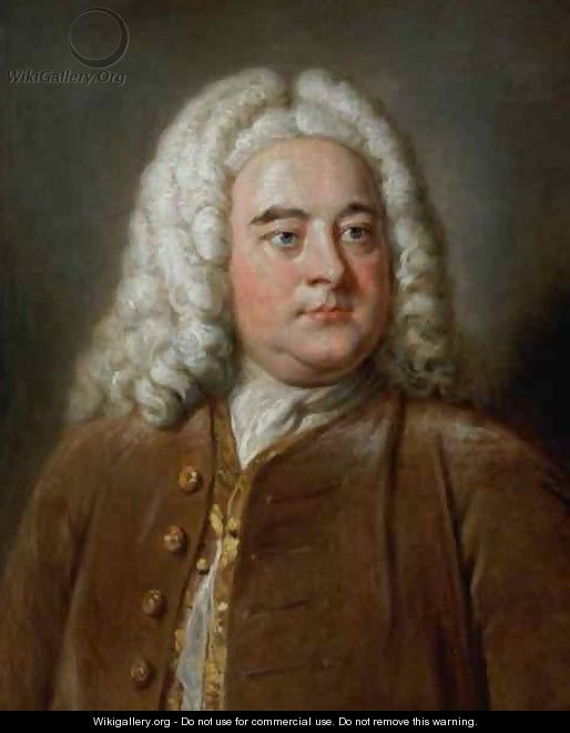 Portrait of George Frederick Handel 1685-1759 - William Hoare