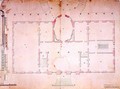 Plan of the Presidents House Washington - James Hoban