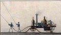 The first steam fire engine used in the United States in 1841 - P.R. Hodge