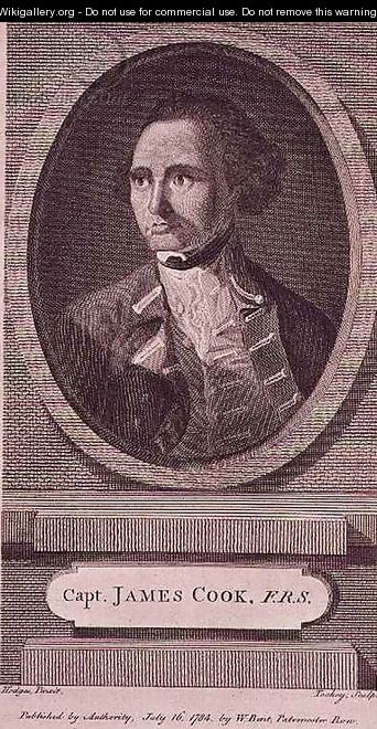 Captain James Cook - (after) Hodges, William