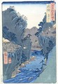 Basket Ferry Kagowatashi Hida Province - Utagawa or Ando Hiroshige