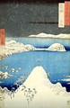 The Snowstorm - Utagawa or Ando Hiroshige