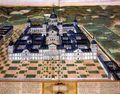 Plan of the Monastery of El Escorial from Civitates Orbis Terrarum - (after) Hoefnagel, Joris