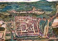 Map of Altenstadt from Civitates Orbis Terrarum - (after) Hoefnagel, Joris