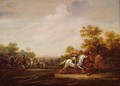 A Skirmish of Cavalry - Abraham van der Hoef