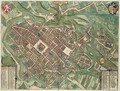 Map of Bratislava from Civitates Orbis Terrarum - (after) Hoefnagel, Joris