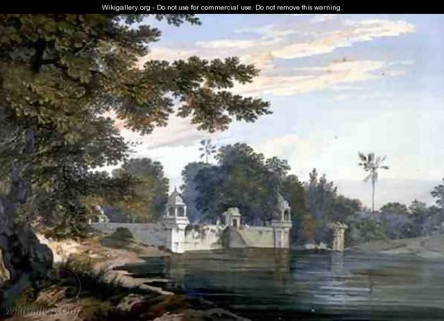 A View Near Agra - William Hodges