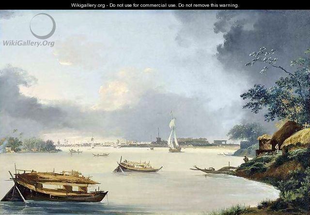 View of Calcutta - William Hodges