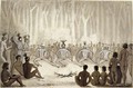 Dance at the Conclusion of the Cawarra Ceremonies - Clement Hodgkinson