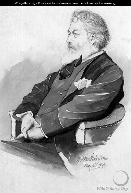 Portrait of Frederic Lord Leighton 1830-96 - Walker Hodgson
