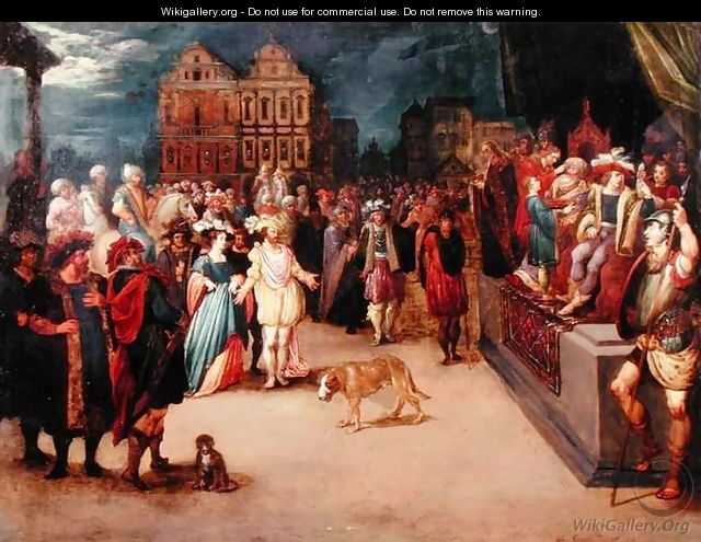 The Judgement of Zaleucus - Kasper or Gaspar van den Hoecke