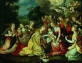 The Mystic Marriage of St Catherine - Kasper or Gaspar van den Hoecke