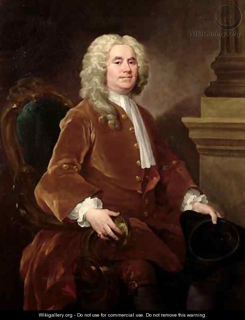 Portrait of William Jones - William Hogarth