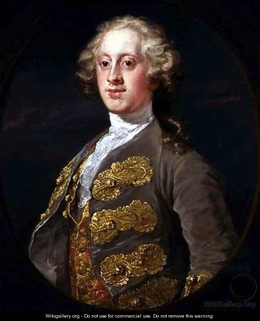 William Cavendish Marquess of Hartington - William Hogarth