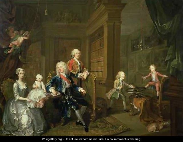 The Cholmondeley Family - William Hogarth