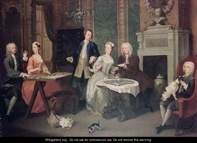 Family Party - William Hogarth