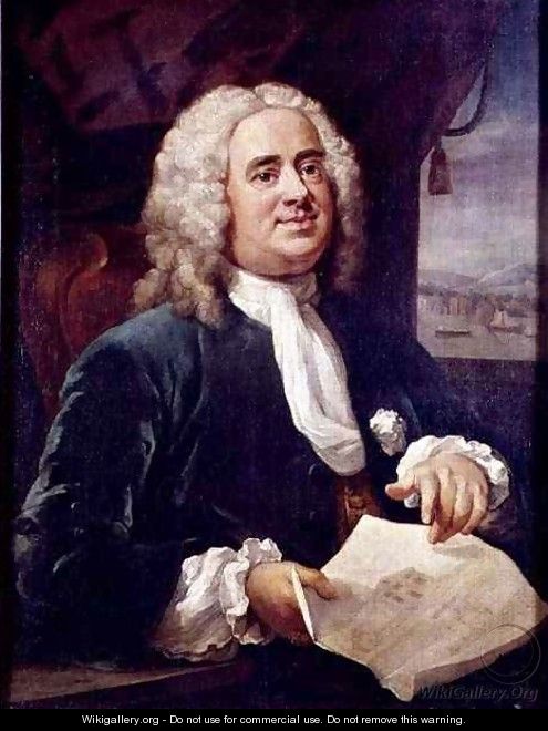 Portrait of Daniel Lock - William Hogarth