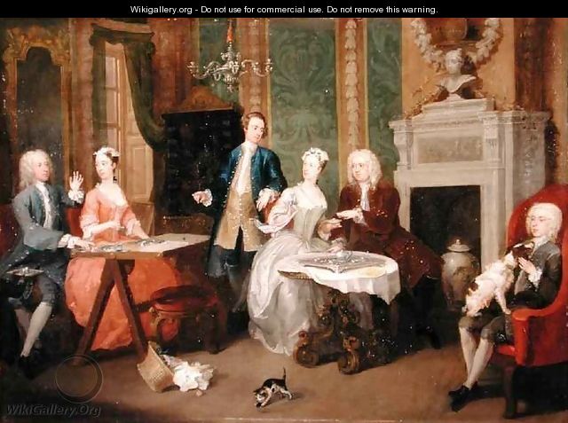 Portrait of a Family - William Hogarth