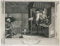 The Industrious Prentice a Favourite and Entrusted by his Master plate IV of Industry and Idleness - William Hogarth