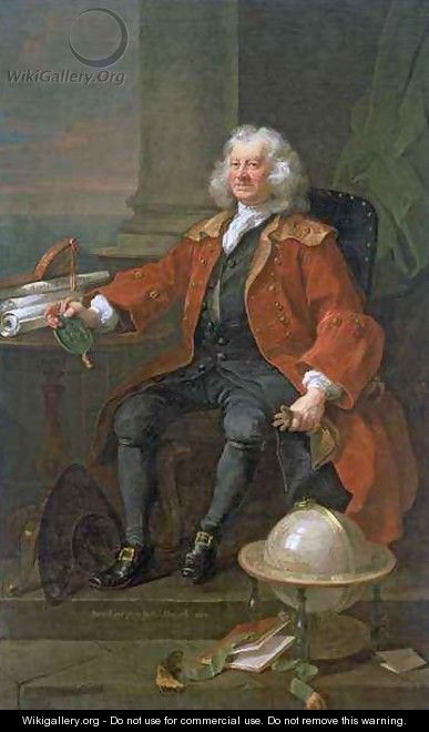 Portrait of Captain Coram - William Hogarth