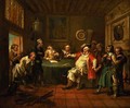 Falstaff Examining his Recruits from Henry IV by Shakespeare - William Hogarth