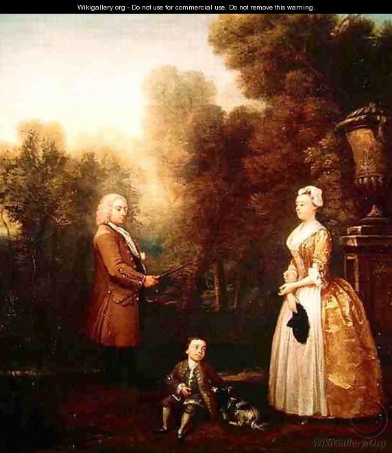 The Pascall Family - William Hogarth