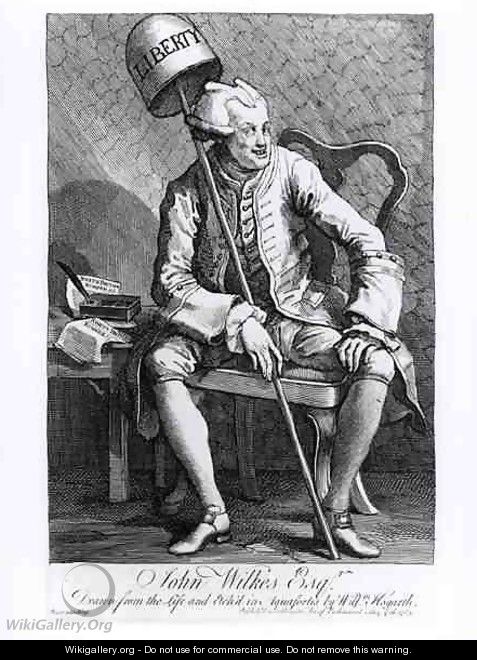 John Wilkes 1727-97 - William Hogarth