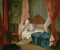Francis Matthew Schutz in his Bed - William Hogarth
