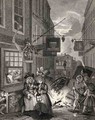 Times of the Day Night from The Works of William Hogarth - William Hogarth