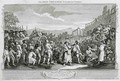 The Idle Prentice Executed at Tyburn plate XI of Industry and Idleness - William Hogarth