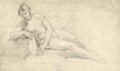 Study of a Female Nude - William Hogarth