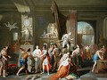 Apelles paints Campaspe - Gerard Hoet