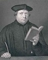 Martin Luther 1483-1546 - (after) Holbein the Younger, Hans