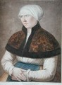 Portrait of Holbeins Wife - (after) Holbein the Younger, Hans