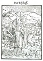 Death and the Bishop from The Dance of Death - (after) Holbein the Younger, Hans