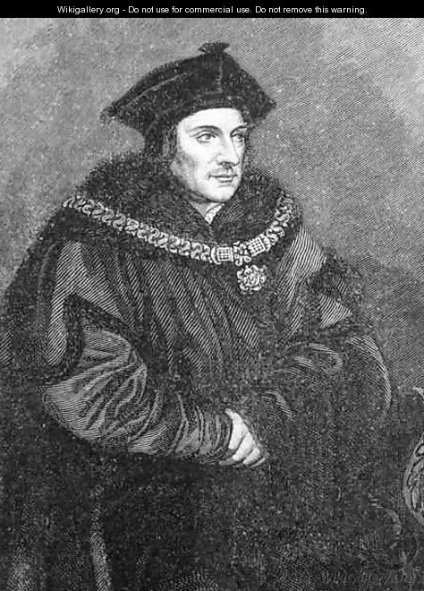 Sir Thomas More 1478-1535 2 - (after) Holbein the Younger, Hans