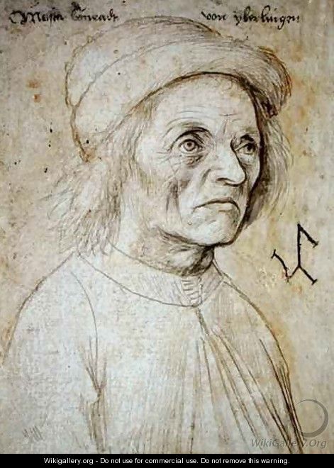Portrait of Konrad Wurffel - Hans, The Elder Holbein