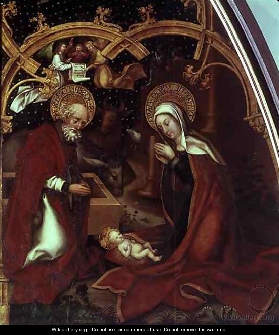 The Nativity - Hans, The Elder Holbein