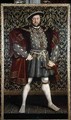 Portrait of King Henry VIII - (after) Holbein the Younger, Hans