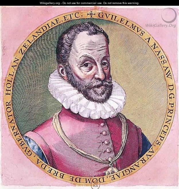 William I 1533-84 The Silent Prince of Orange - Franz Hogenberg
